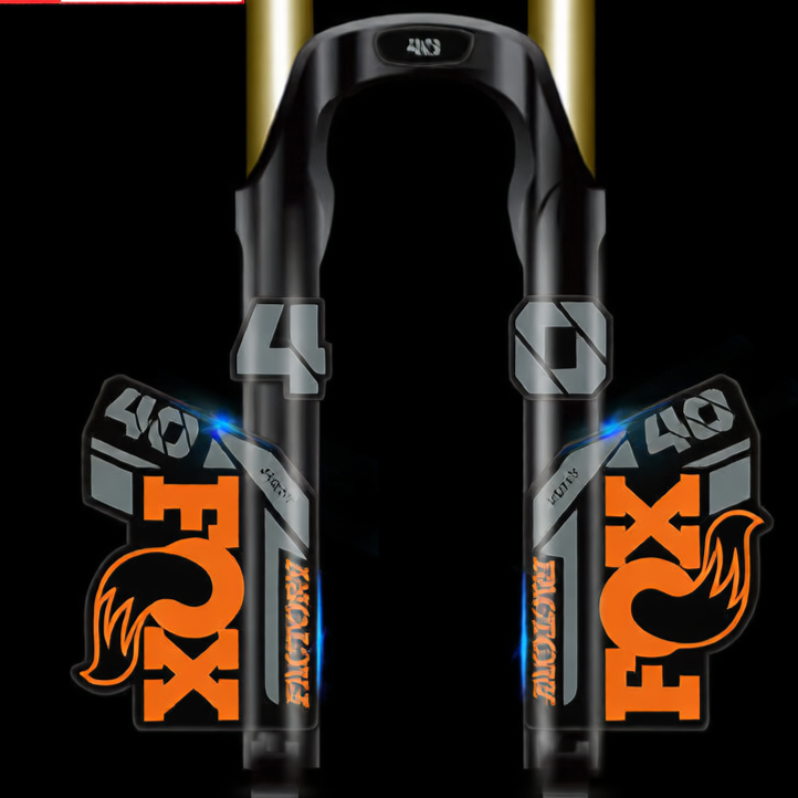 Fox40 Fork Stickers Waterproof Decals