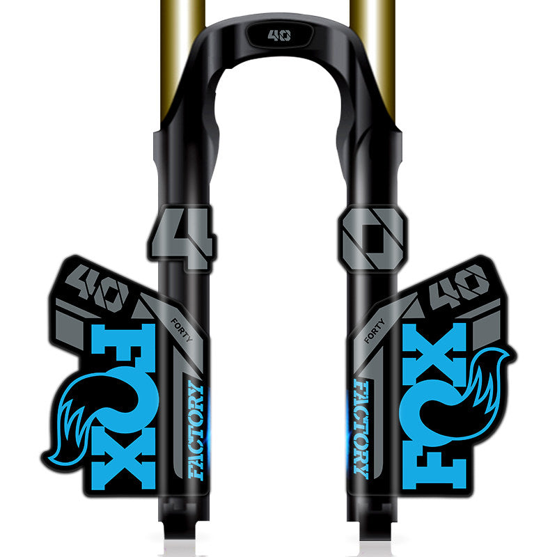 Fox40 Fork Stickers Waterproof Decals