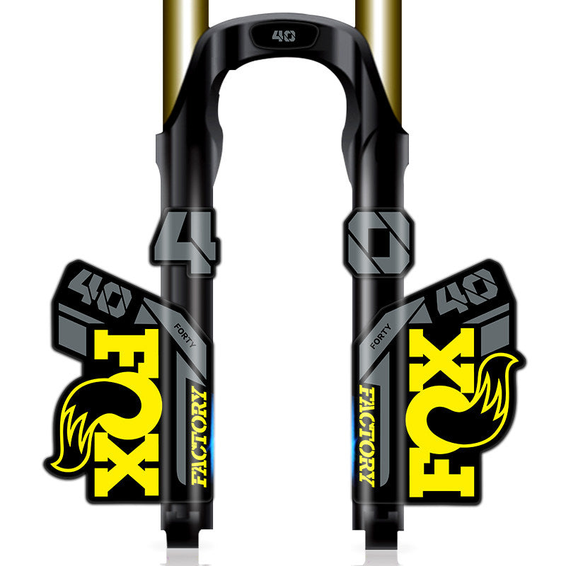 Fox40 Fork Stickers Waterproof Decals
