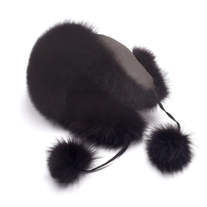 fox fur hat