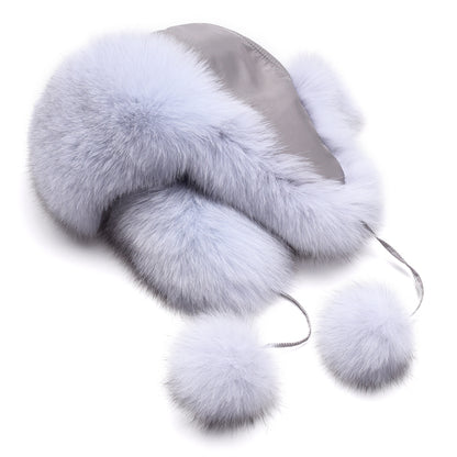 fox fur hat