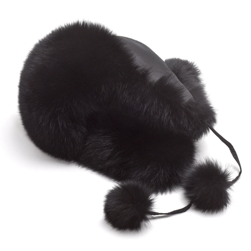 fox fur hat