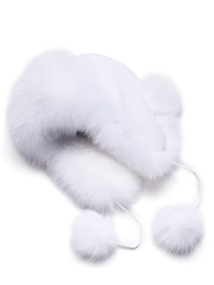 fox fur hat