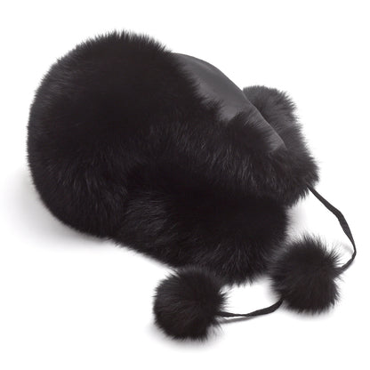 fox fur hat