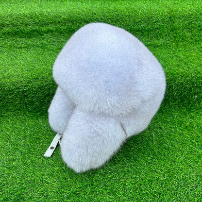 Fox fur hat