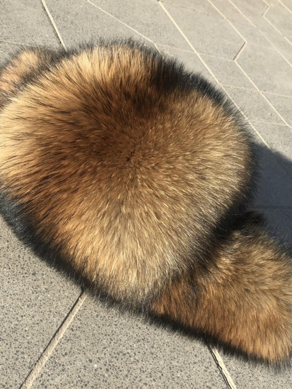 Fox fur hat