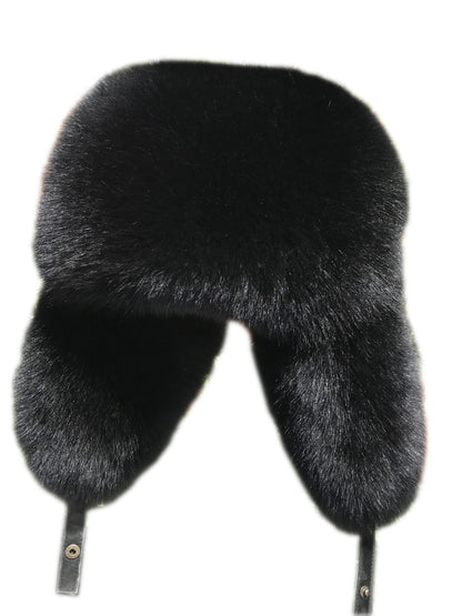 Fox fur hat