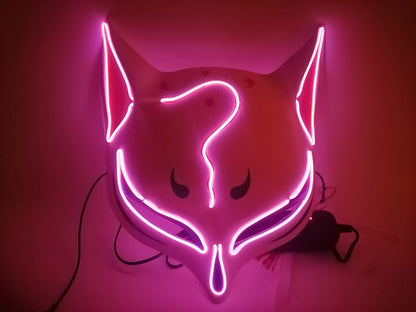 Fox glowing mask