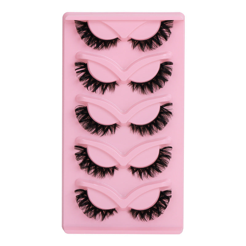 Fox Style False Eyelashes with Glue