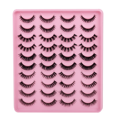 Fox Style False Eyelashes with Glue