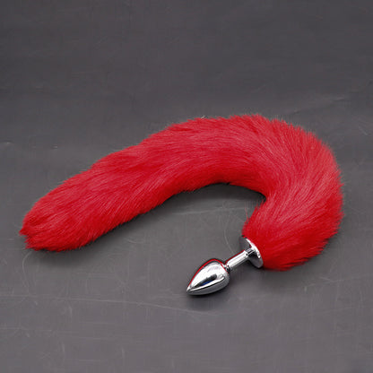 Fox tail anal plug