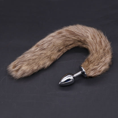 Fox tail anal plug