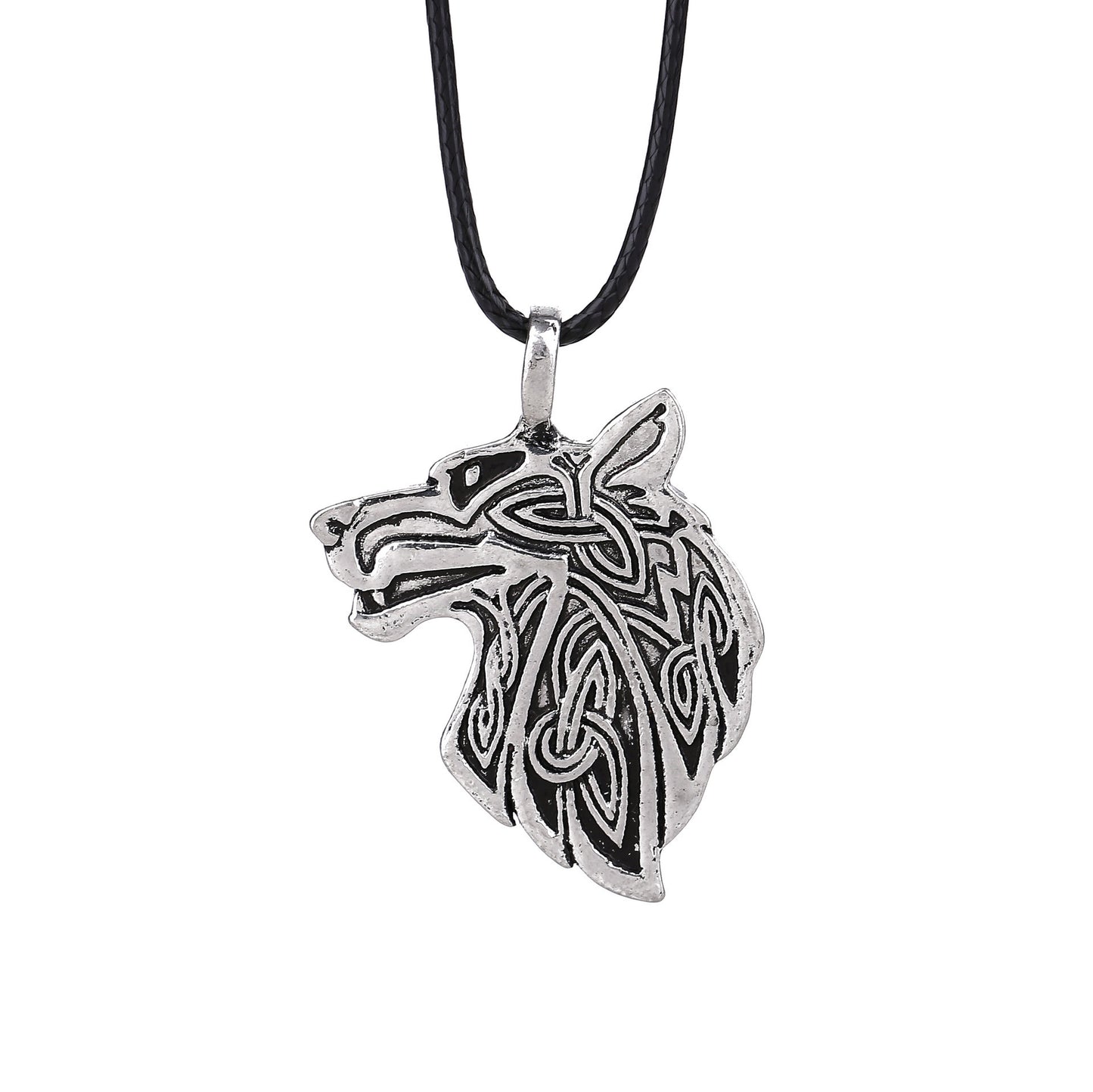 Fox Wolf Pendant Necklace