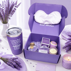Purple lavender set
