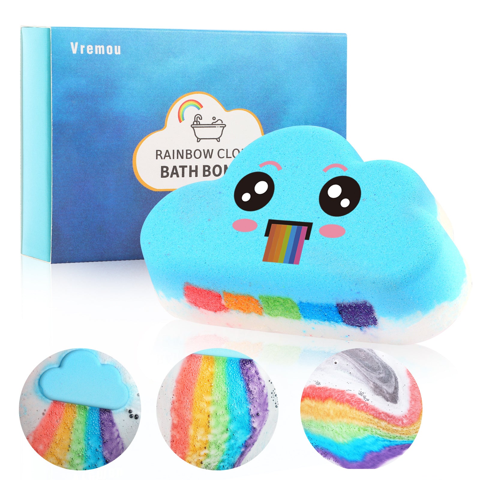 Fragrance Rainbow Bubble Bath Ball