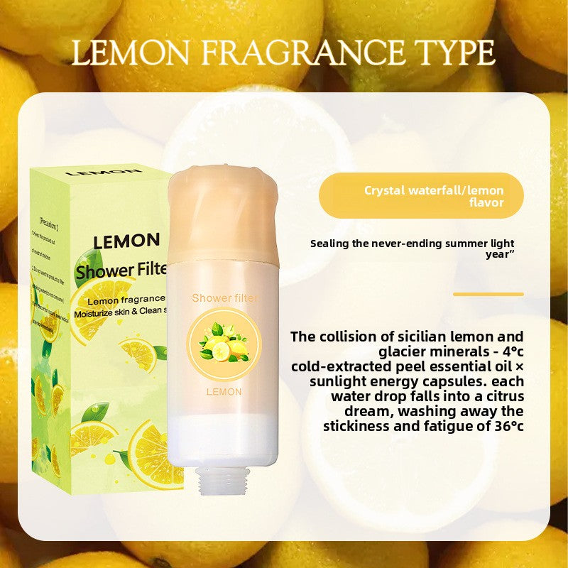 Fragrance Shower Pre-Filter with Dechlorination