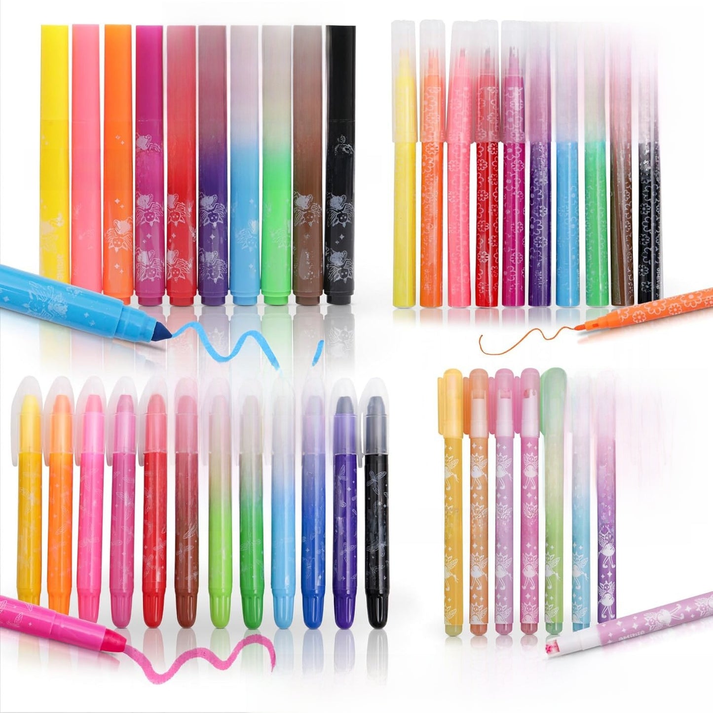 Fragrant Acrylic Marker Pens for Kids