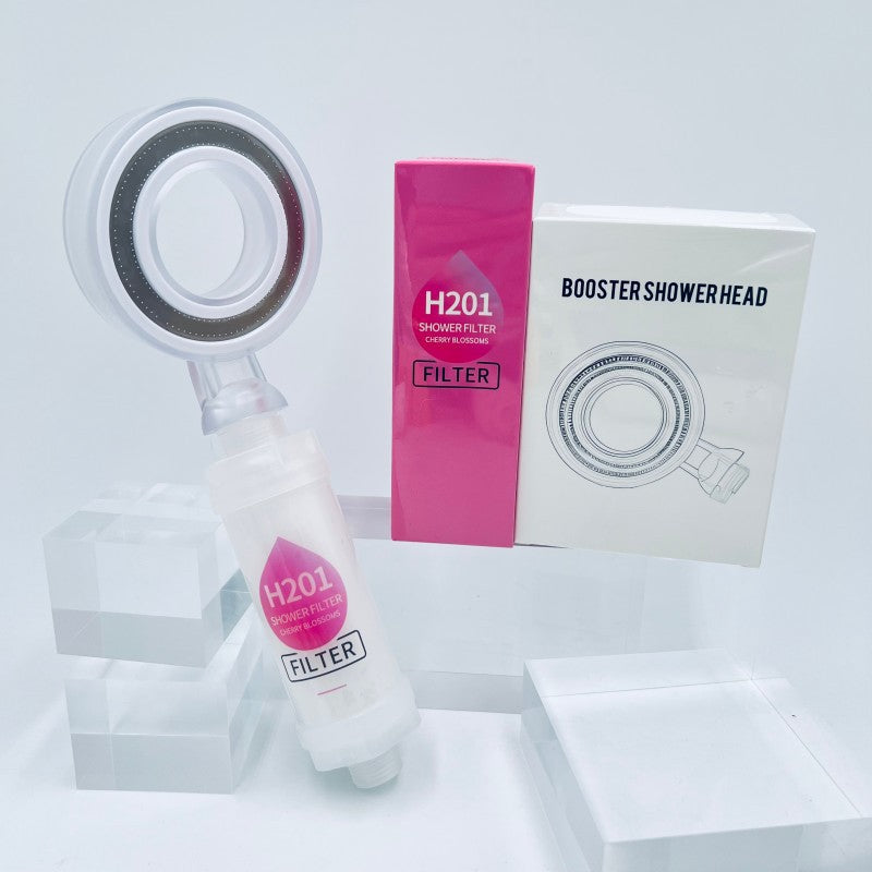Fragrant Shower Filter with Pressure Boost