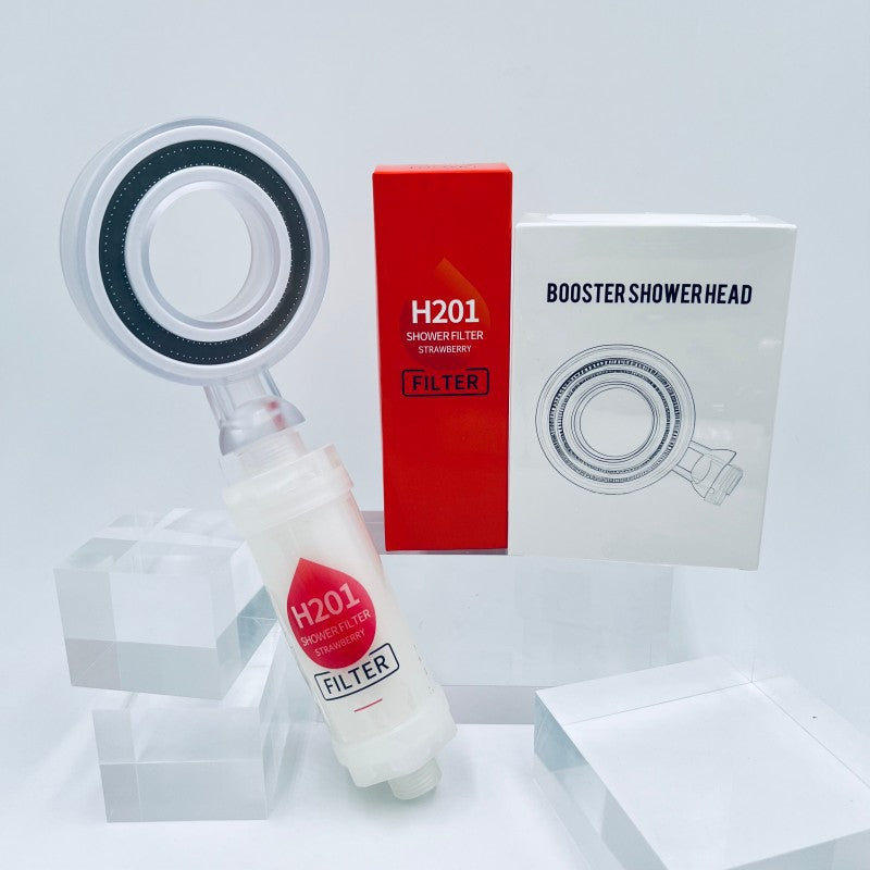 Fragrant Shower Filter with Pressure Boost
