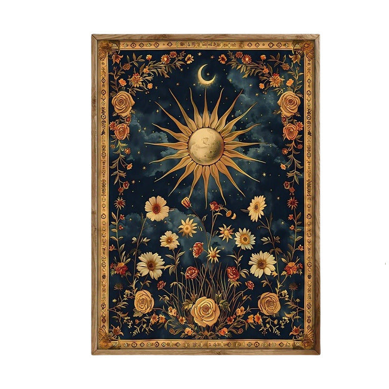 Framed poster