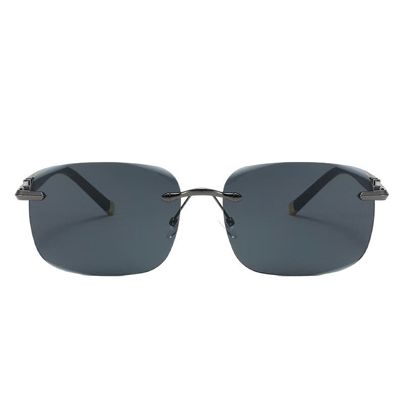 Frameless Cut Edge Sunglasses UV400 Protection