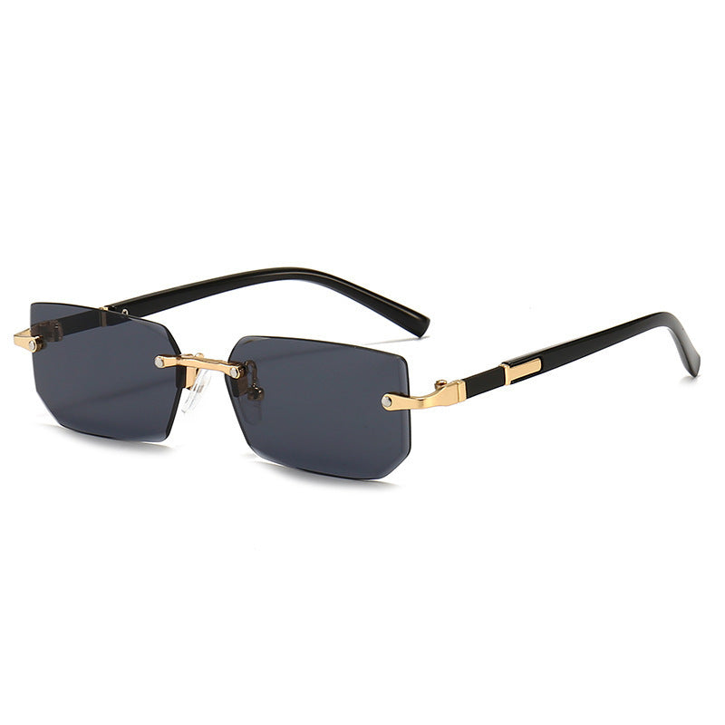 Frameless fashionable sunglasses