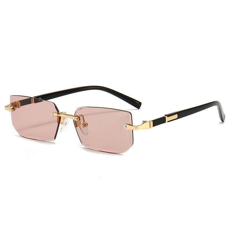 Frameless fashionable sunglasses