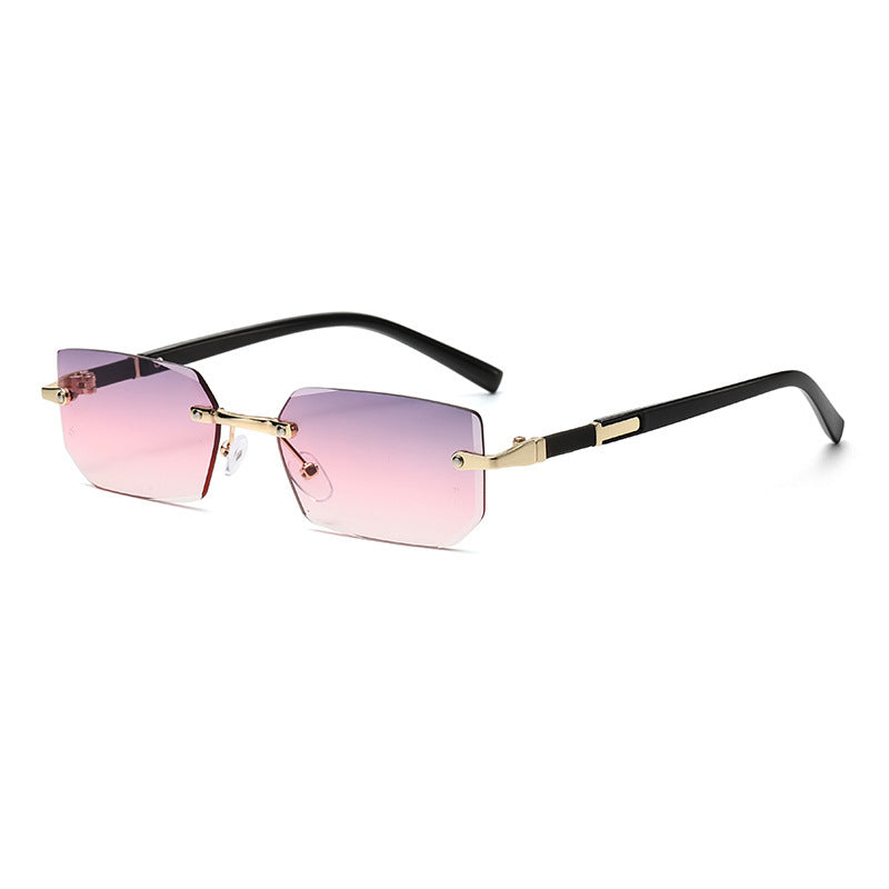 Frameless fashionable sunglasses