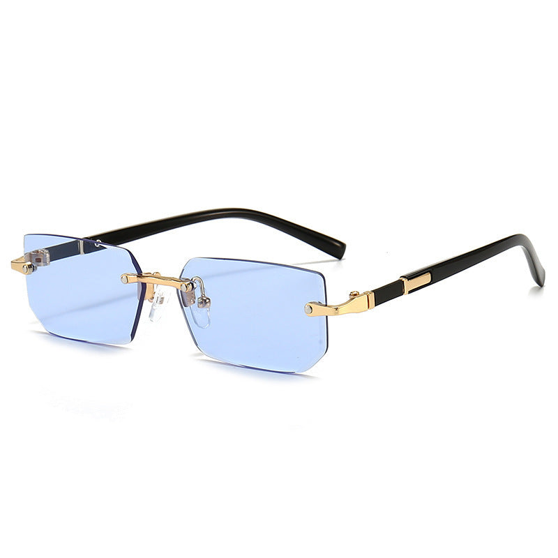 Frameless fashionable sunglasses