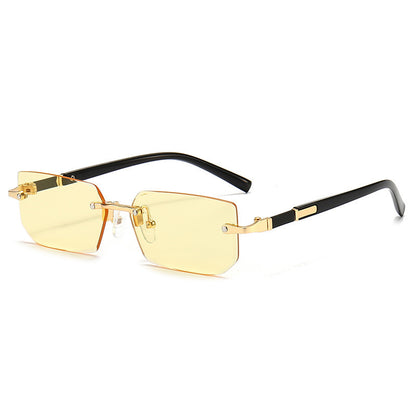 Frameless fashionable sunglasses