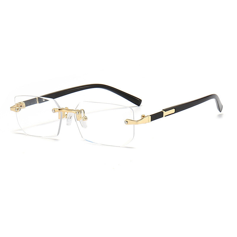 Frameless fashionable sunglasses