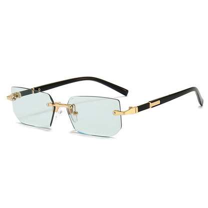 Frameless fashionable sunglasses