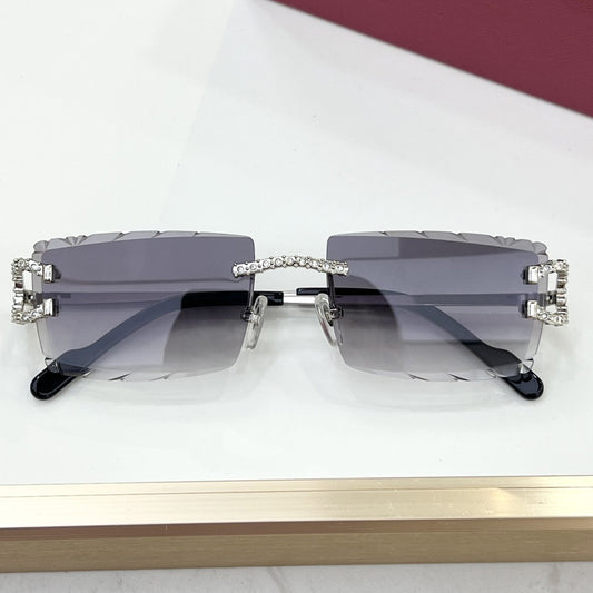 Frameless High-Looking Sunglasses