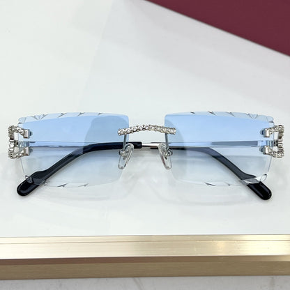 Frameless High-Looking Sunglasses