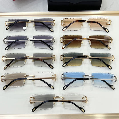 Frameless High-Looking Sunglasses
