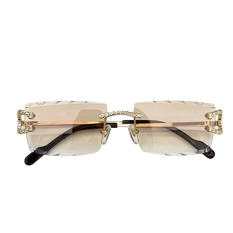 Frameless High-Looking Sunglasses