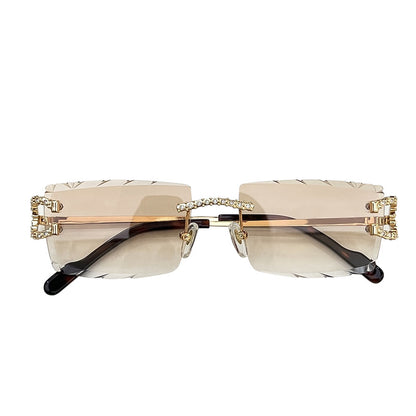 Frameless High-Looking Sunglasses