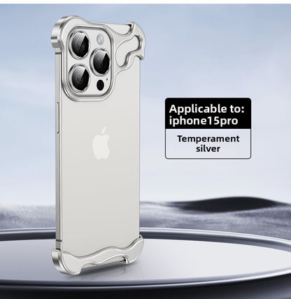 Frameless Metal Phone Case with Lens Protector