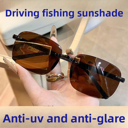 Frameless UV400 Protective Sunglasses