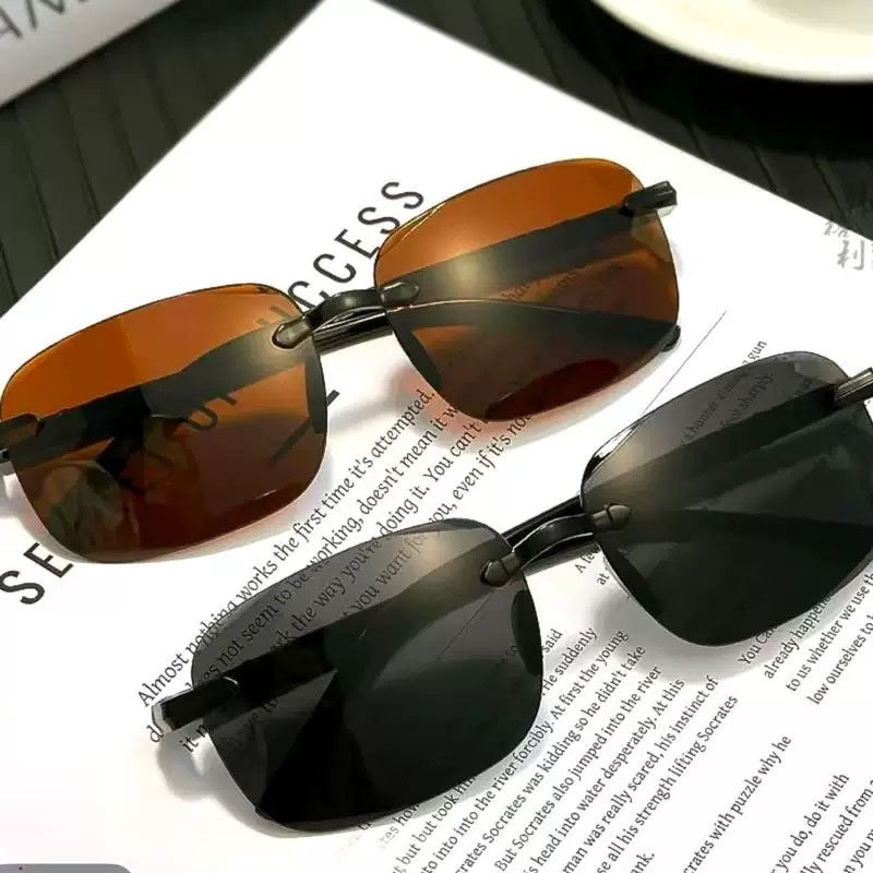 Frameless UV400 Protective Sunglasses