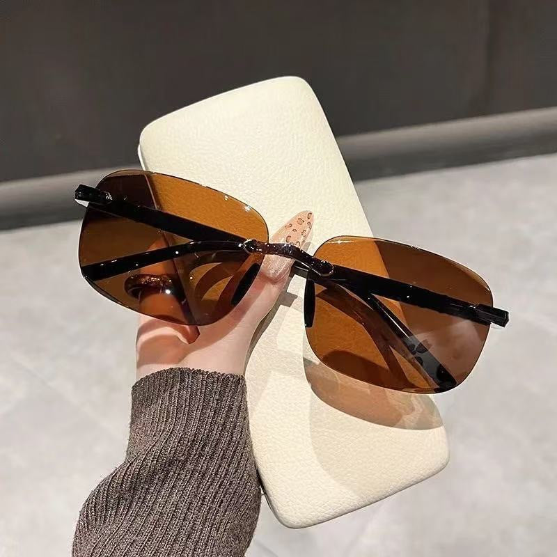 Frameless UV400 Protective Sunglasses