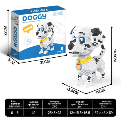 Free assembly educational toy building blocks