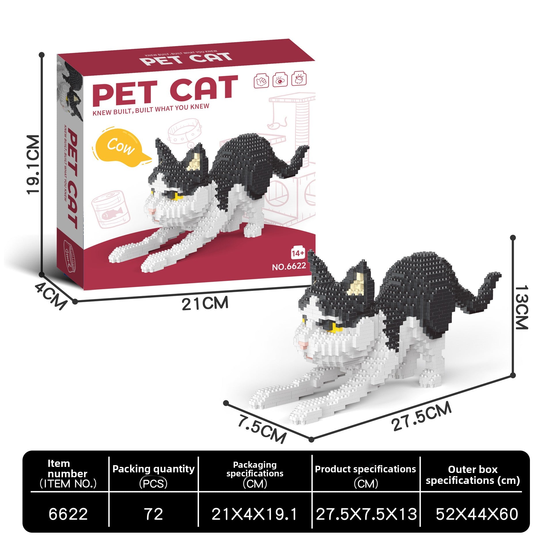 Free assembly educational toy building blocks