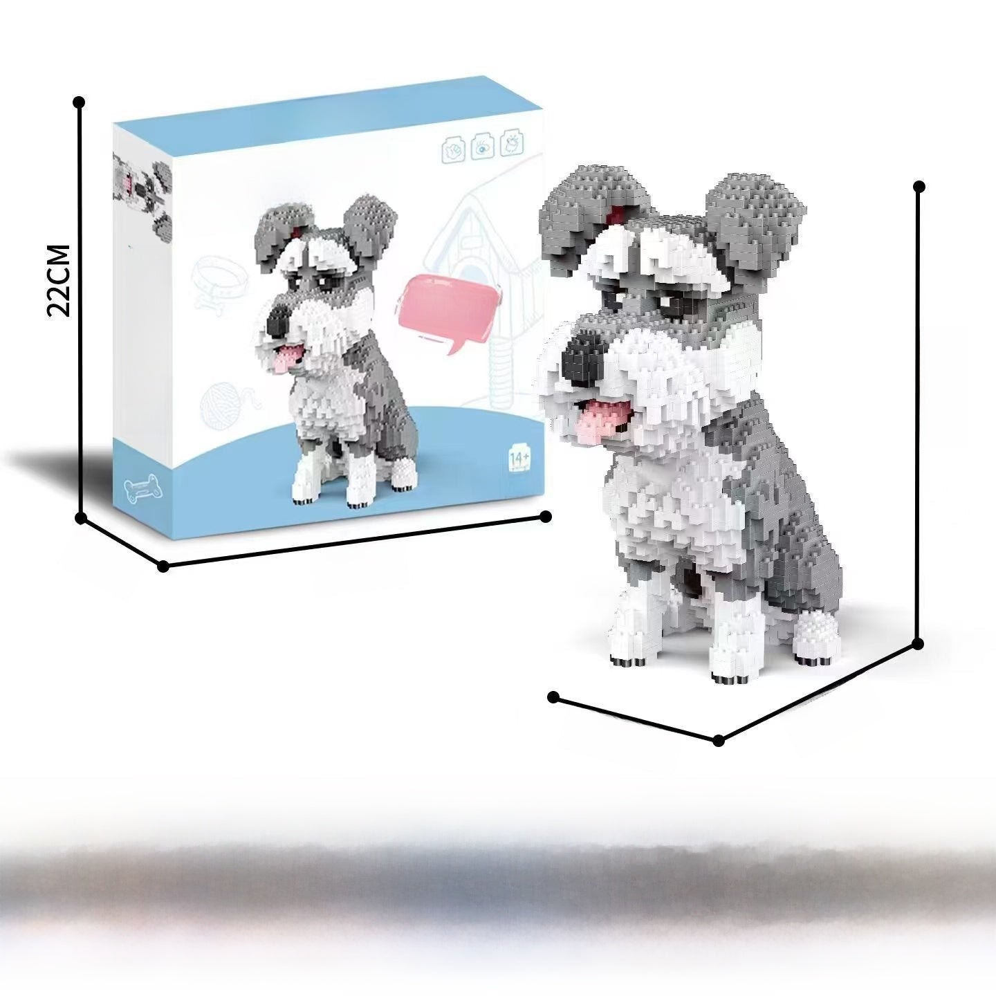 Free assembly educational toy building blocks