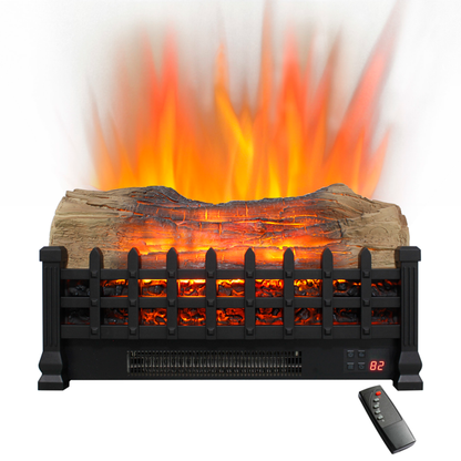 Freestanding fireplace heater