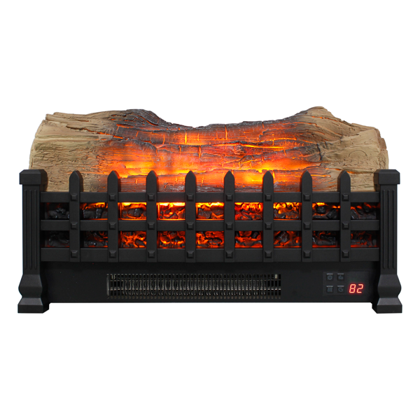 Freestanding fireplace heater