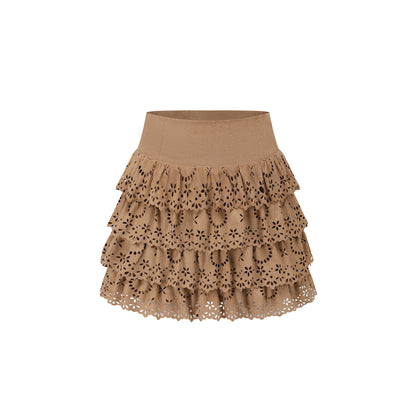 French Country Square Neck Cotton Dress