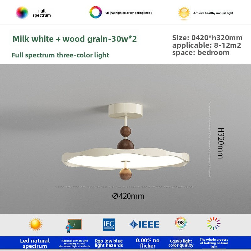 French Cream Style Full Spectrum LED Ceiling Lamp