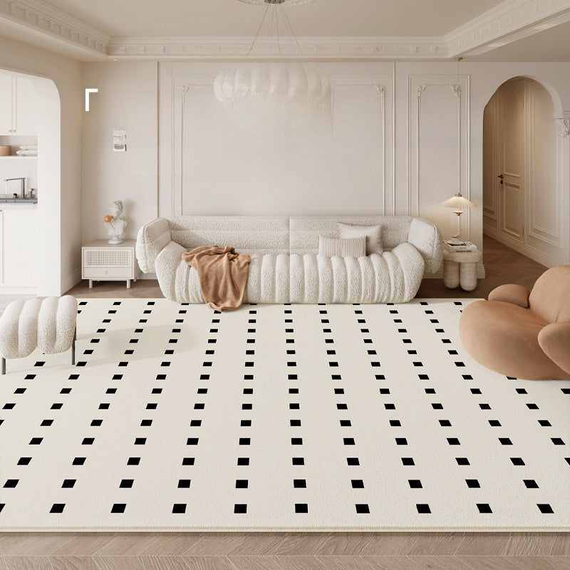 French Cream Style Polyester Carpet