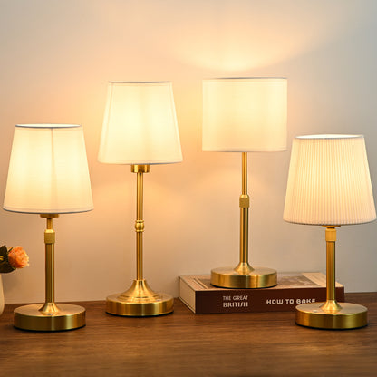 French Fabric Bedside Lamp